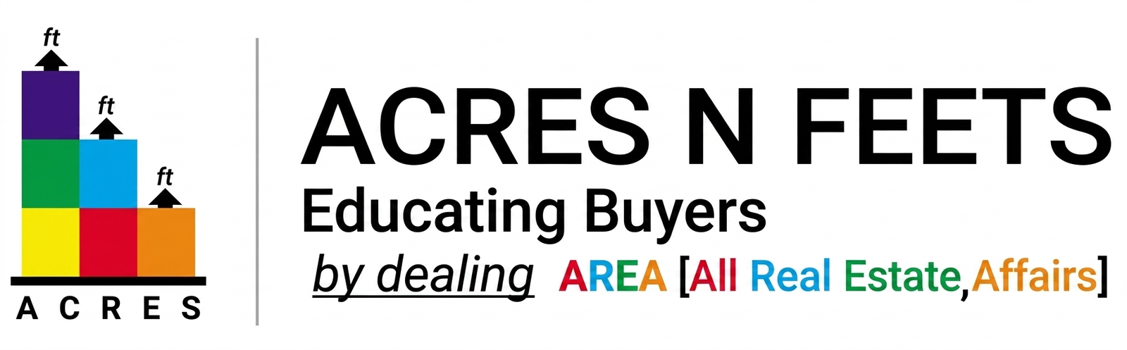 ACRES N FEETS logo — RERA registered real estate company Noida